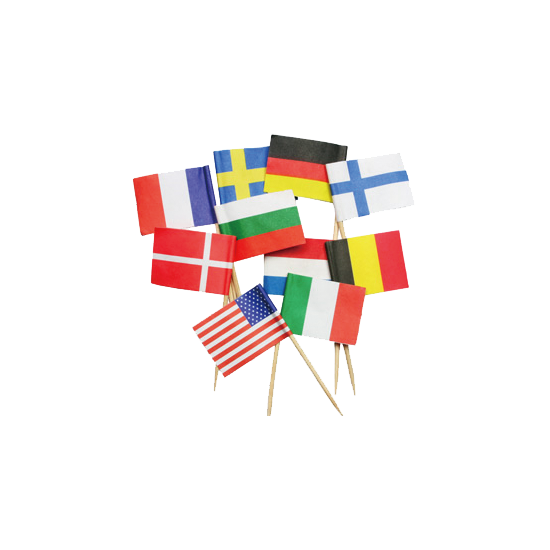 小國旗 100支/盒