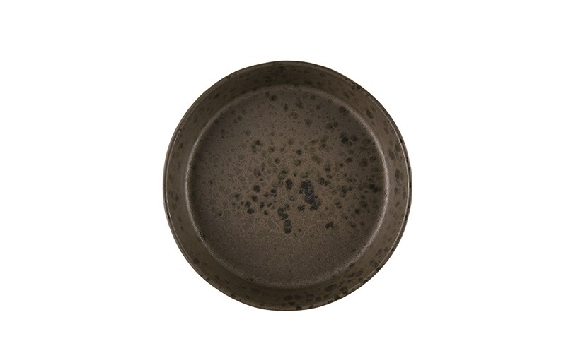 Phobos 進口磁棕色釉變深圓盤 18 cm