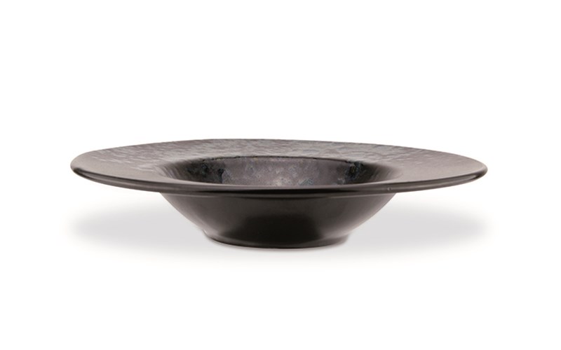 Phobos 進口磁棕色釉變意大利麵碗 28.5 cm