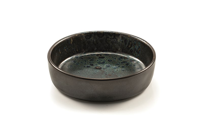 Phobos 進口磁棕色釉變烤布蕾小碗 12 cm