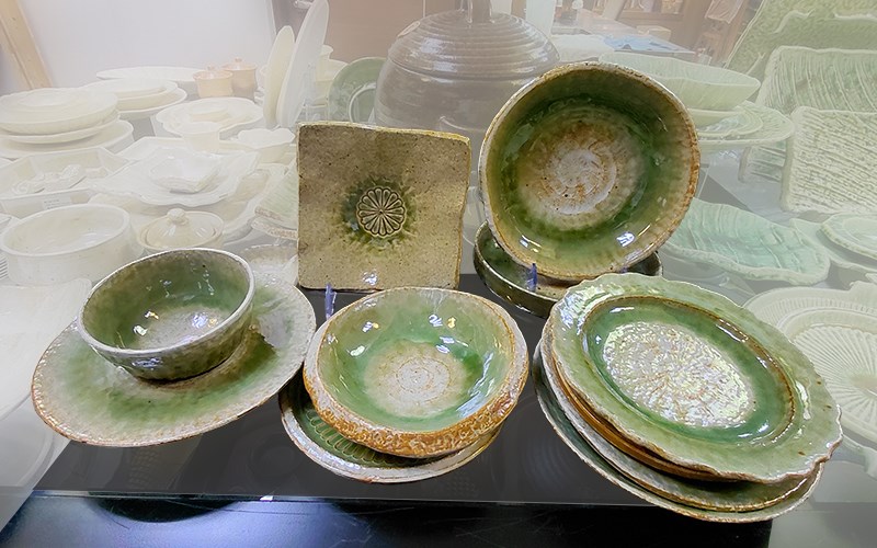 進口JMS瓷餐具組-碎綠系列