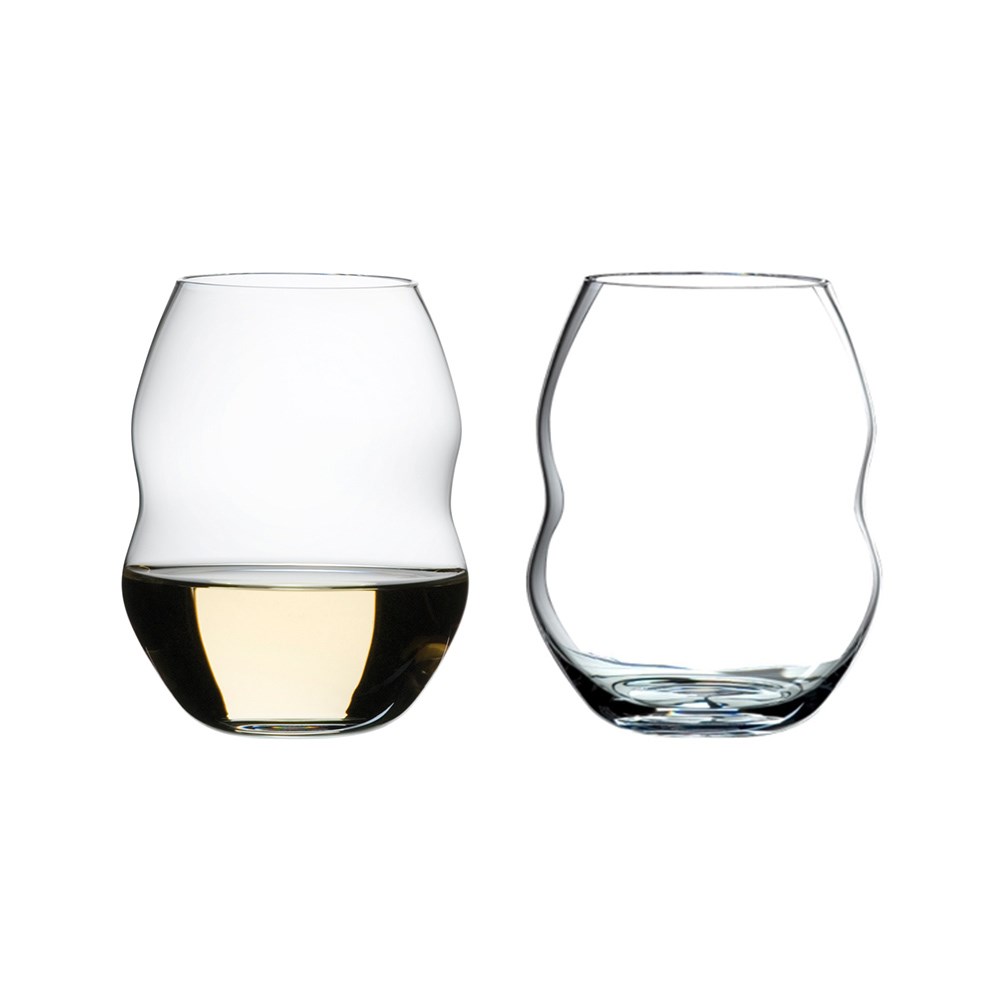 Riedel 波紋Swirl系列 White Wine 白酒杯 380ml 2入