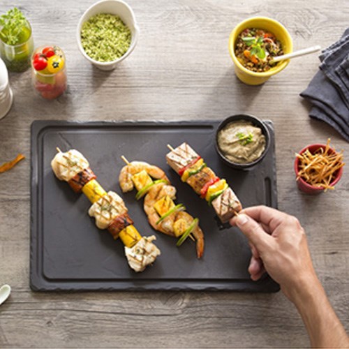 REVOL BASALT 系列餐盤 -牛排盤33cm