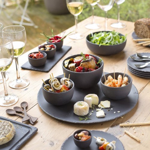 REVOL BASALT 系列餐盤 -圓形平板