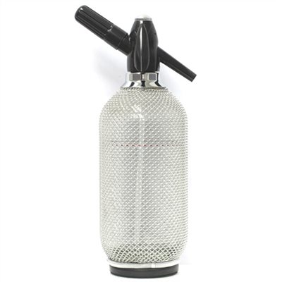 經典1L玻璃鐵鋼蘇打槍-銀