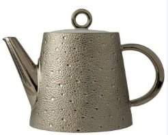 進口銀邊茶壺