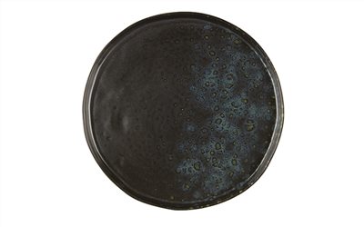 Phobos 進口磁棕色釉變大圓盤 31 cm