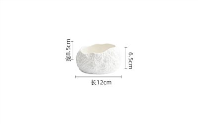 進口磁4.7吋岩石紋旦形碗