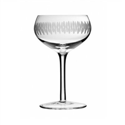雞尾酒杯 橢圓花紋 210cc