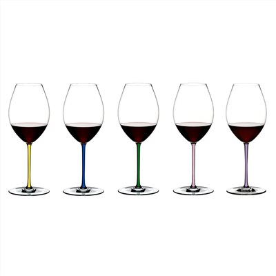 Riedel 彩色杯梗 Fatto A Mano系列 Old World Syrah舊世界希哈 紅酒杯 600ml